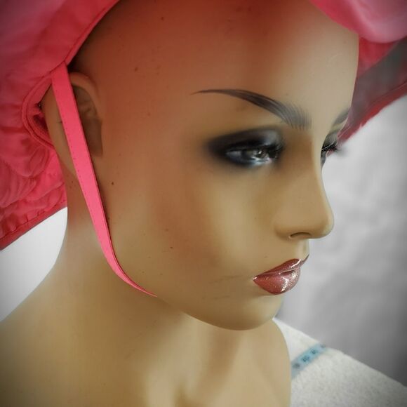 Sun Protection Zone UPF 50+ Pink Bucket Hat With Velcro Straps - Picture 6 of 8